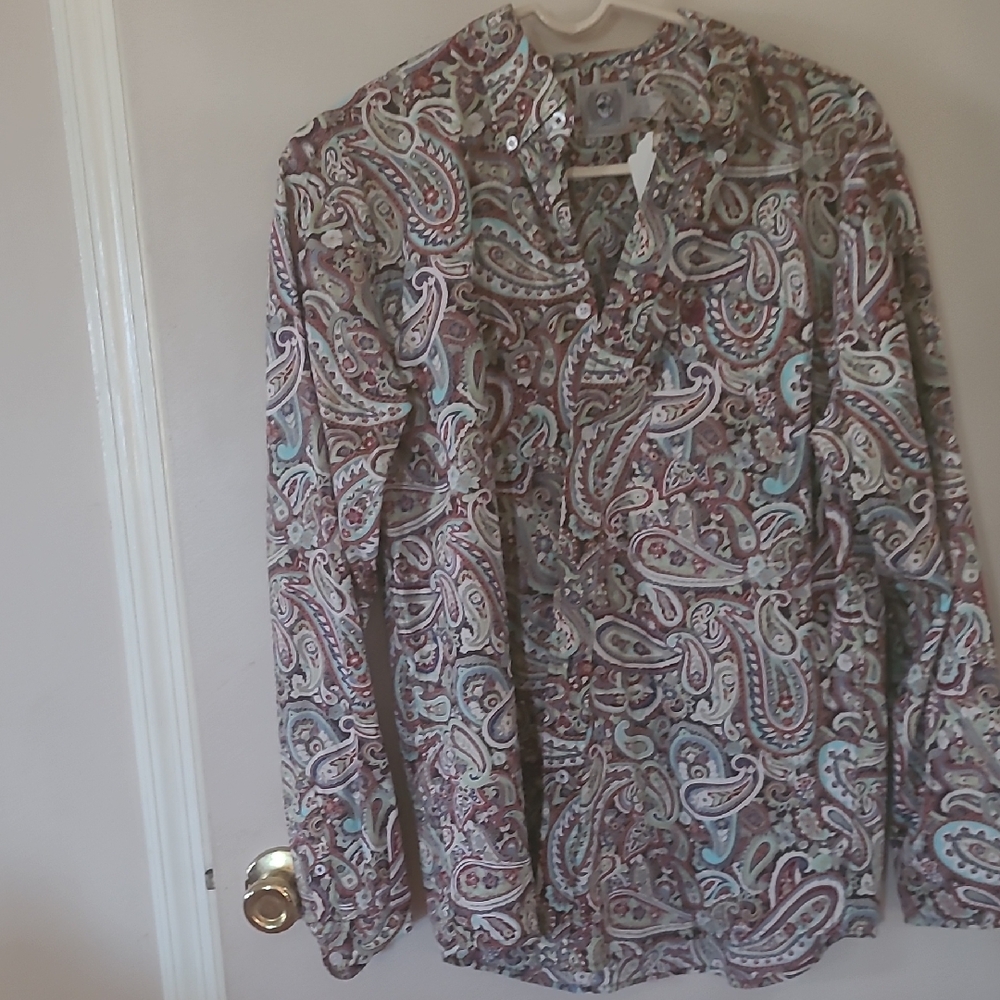 Cinch Multicolor Paisley Shirt